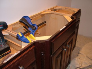 Woodwork Woodworking Plans Bathroom Vanity Cabinet Images Free