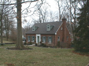 This Cape Cod home is easier to ventilate. Two turbine vents on the back roof will do a fantastic job so long as the front and rear soffit vents are clear and allow air to flow towards the turbine vents.
