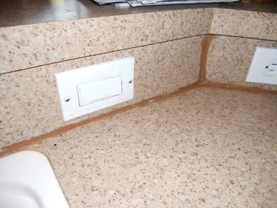 This caulking job is horrible. It's easy to achieve pro results with a little practice and the right tools. Photo Credit: Amy Fox, Clermont, FL