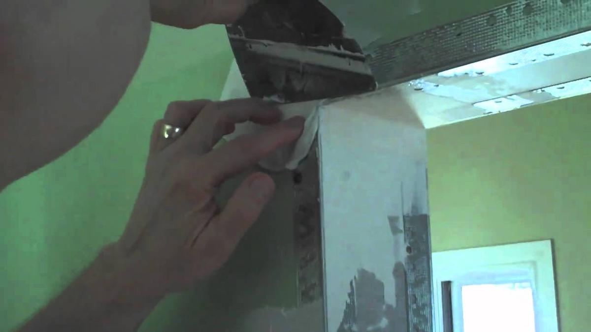 Drywall Cornerbead Taping