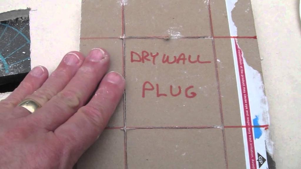 'Video thumbnail for Drywall Plug'