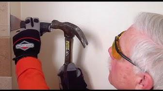 'Video thumbnail for Bath Remodel AskTheBuilder Wall Tile Removal Part 1'