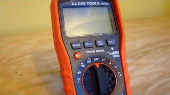 'Video thumbnail for Klein MM700 Digital Multimeter'