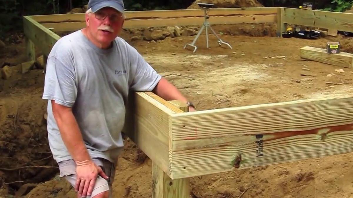 'Video thumbnail for DIY Shed AsktheBuilder How to Build a Wood Frame Floor Part 1'