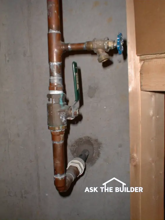 water line valves