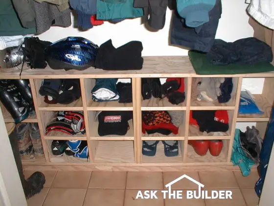 Shoe Storage - Closet Cubby