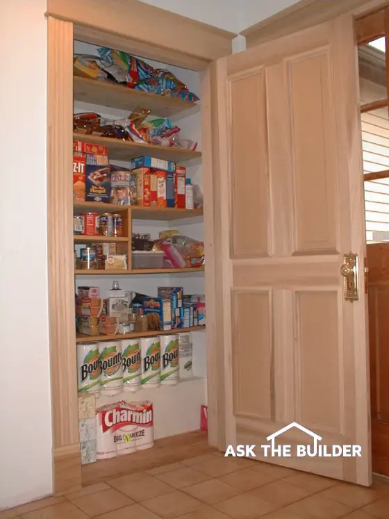 stocked pantry