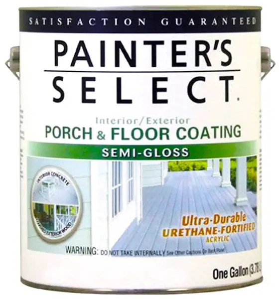 urethane house paint can