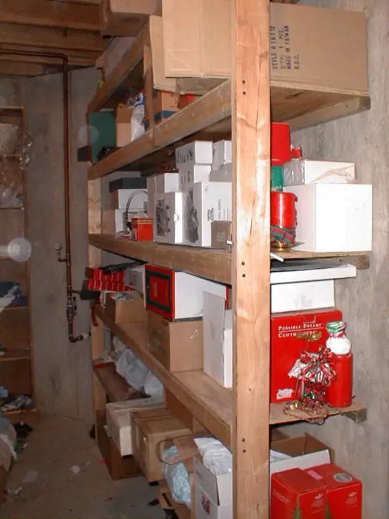 garage storage shelves