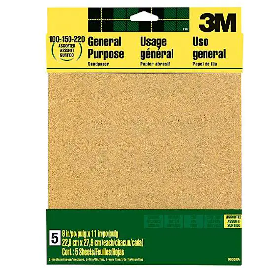 aluminum oxide sandpaper