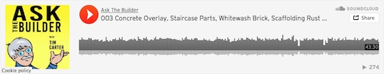 Podcast Concrete Overlay