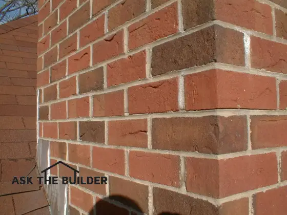 Horizontal Crack in a New Chimney