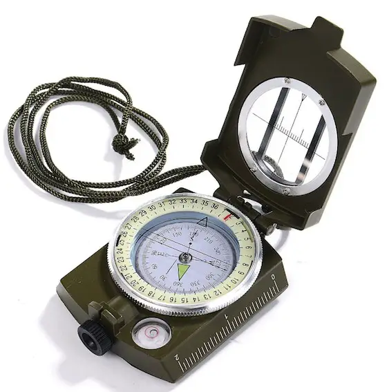 hiking compass