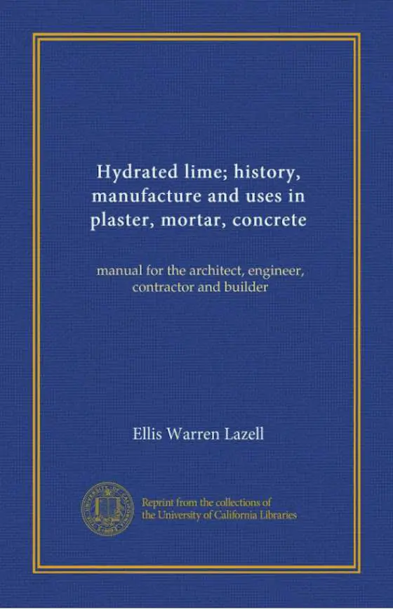 hydrated lime book