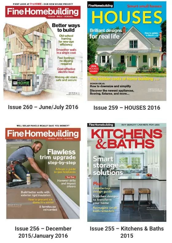 Building & Remodeling Magazines