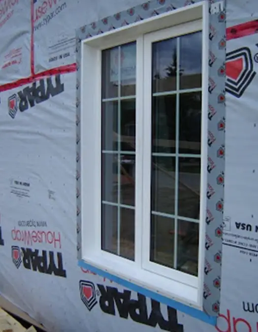 flashing tape framing the window Ask the Builder