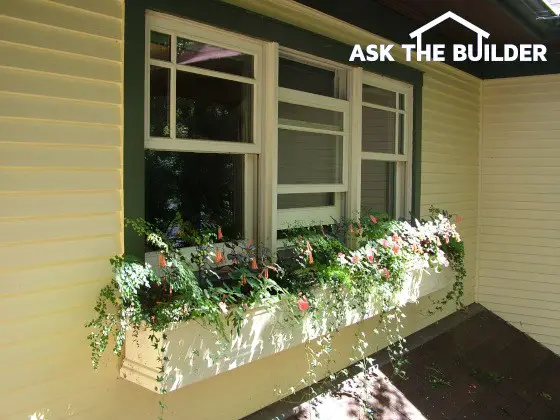 window flower boxes