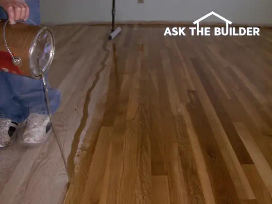 hardwood floor stain