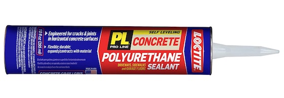 urethane concrete crack repair caulk