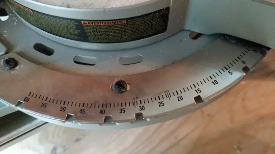 compound miter saw 60 degree miter gauge