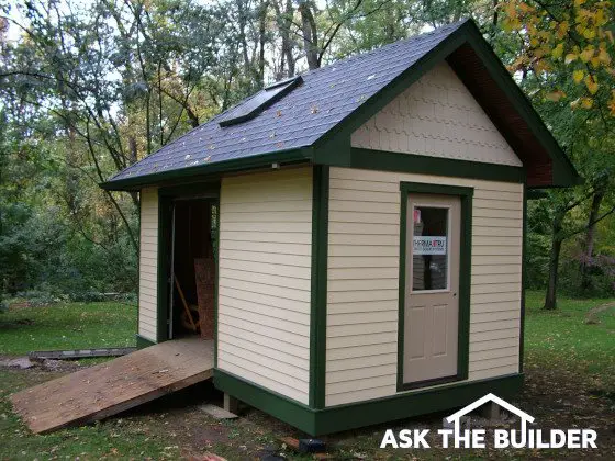 garden shed garage door