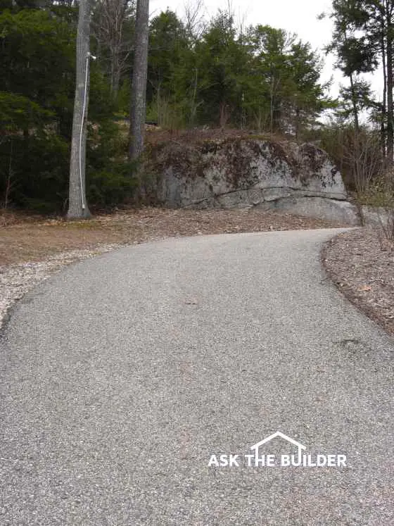 asphalt driveway