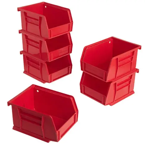 akro plastic bins storage