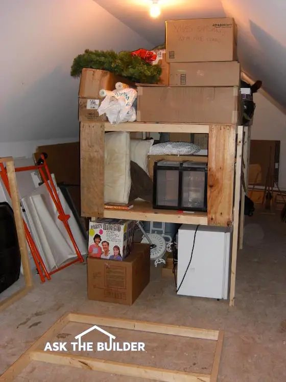 Build this cheap shelving in one hour. cheap shelving