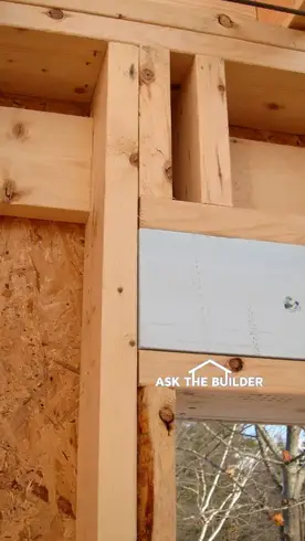 Pole Barn Truss Attached To A Header Building A Pole Barn Roof Trusses Framing Construction