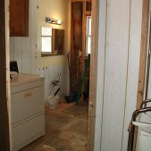 ugly bath remodel - torn up