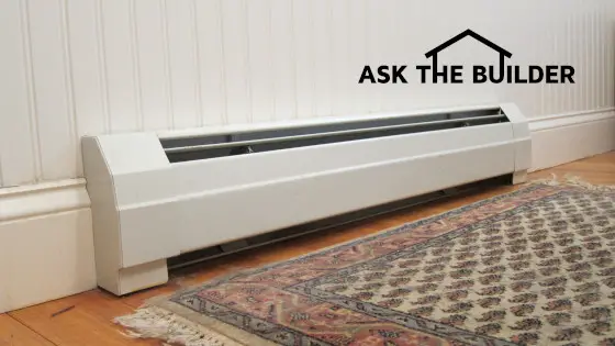 baseboard heater radiant heat