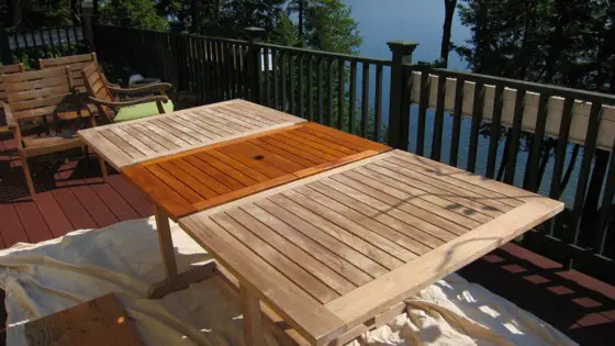 Restoring a Weathered Teak Table