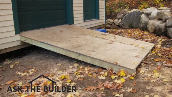 how to build a ramp