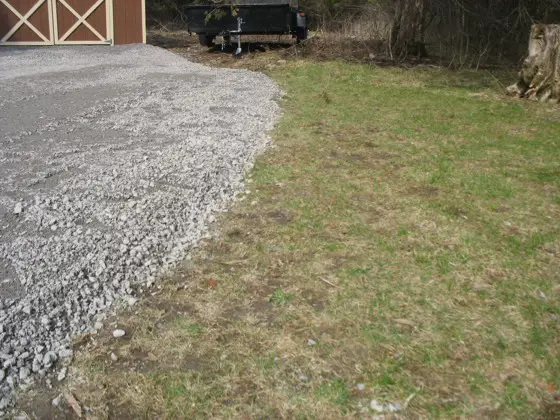 Build a Gravel Parking Pad - Don't Cut Corners ...