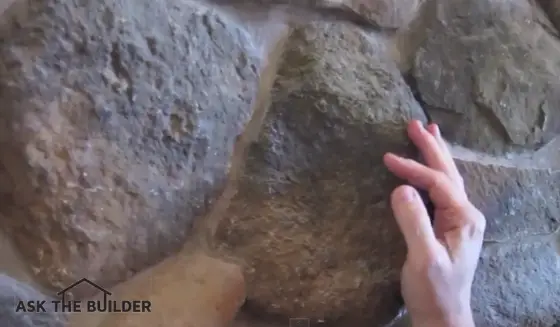 These stones are really just precast concrete, but they can fool the average person. Photo Credit: Tim Carter