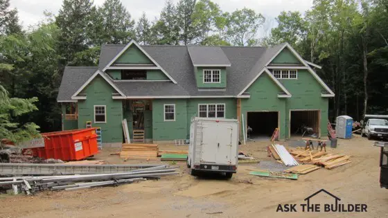 House under construction