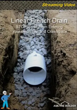 Streaming Video Linear French Drain