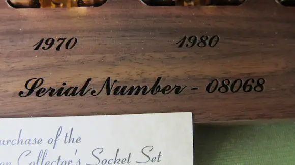 This is the serial number.