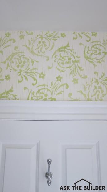 Trimming and Cutting Wallpaper