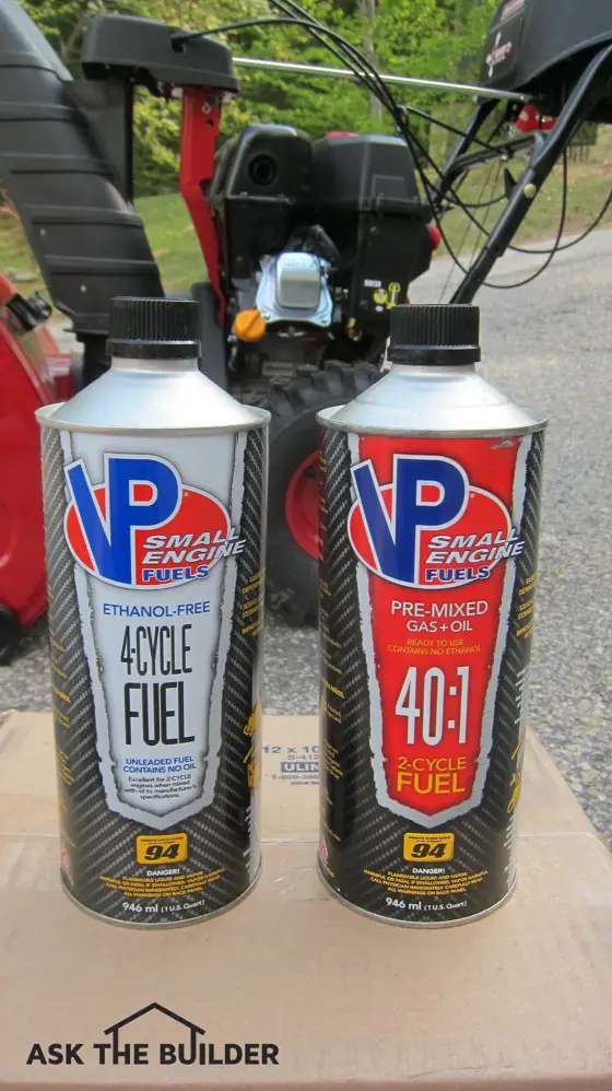 This is but one ethanol-free product that helps small engines run much better and avoid problems. Photo credit: Tim Carter