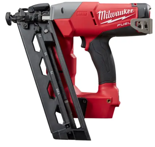 Milwaukee angled finish nailer