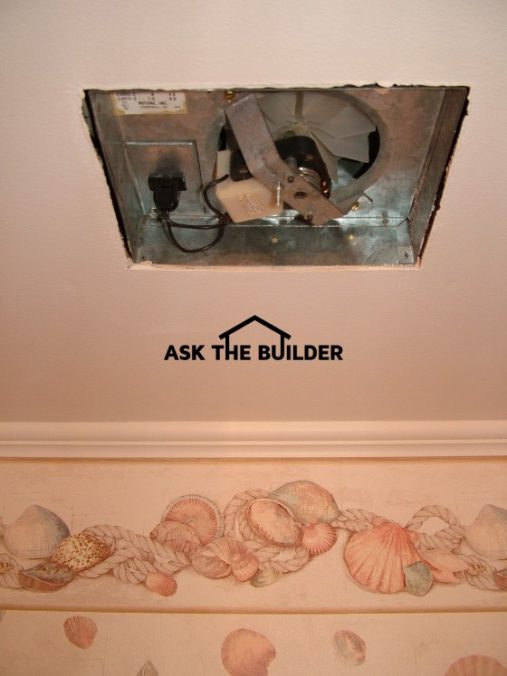 Bathroom Fan Leaks Cold Air and Drips I Can Stop It