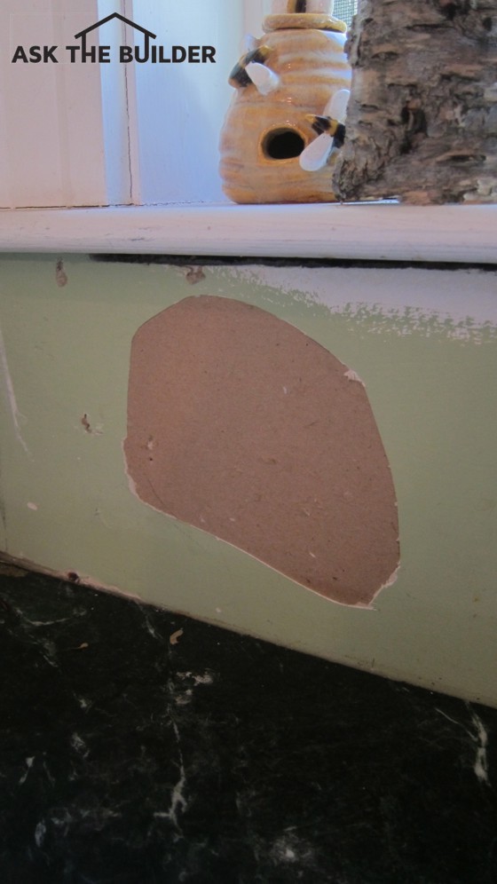 drywall paper repair