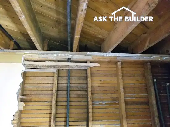 joist and studs not lined up