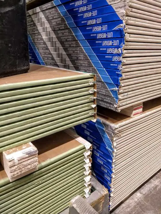 mmr green board drywall