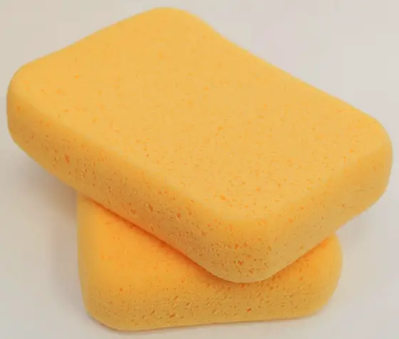 grout sponges with rounded edges