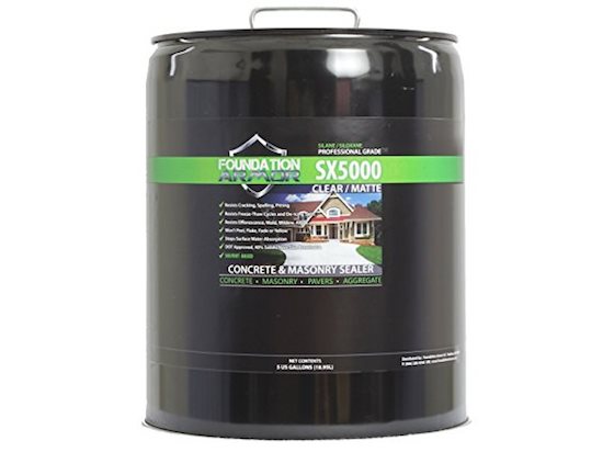 Penetrating sealer concrete masonry sealer can