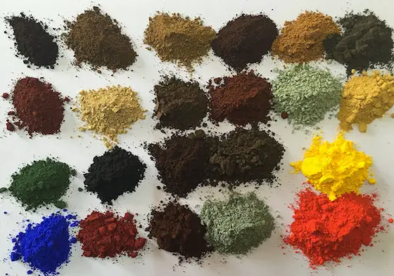 whitewash brick pigments colors