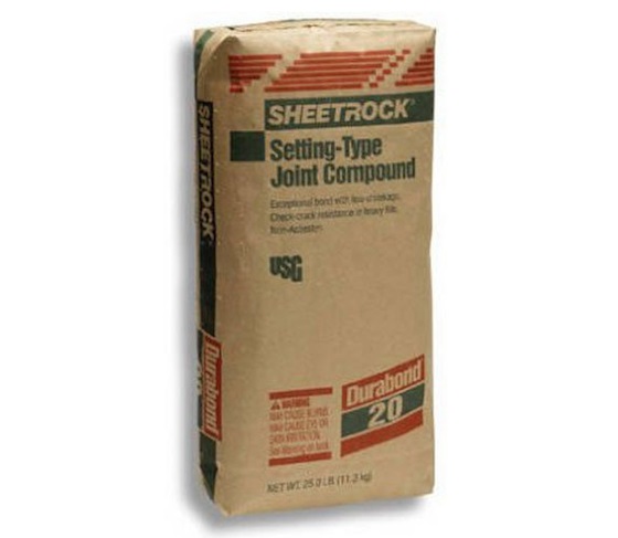 Fast set drywall compound