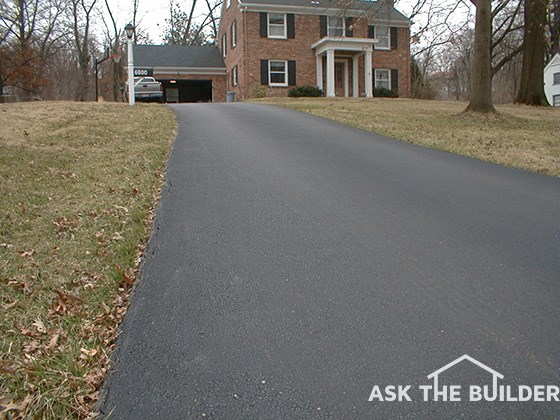 Blacktop Driveway